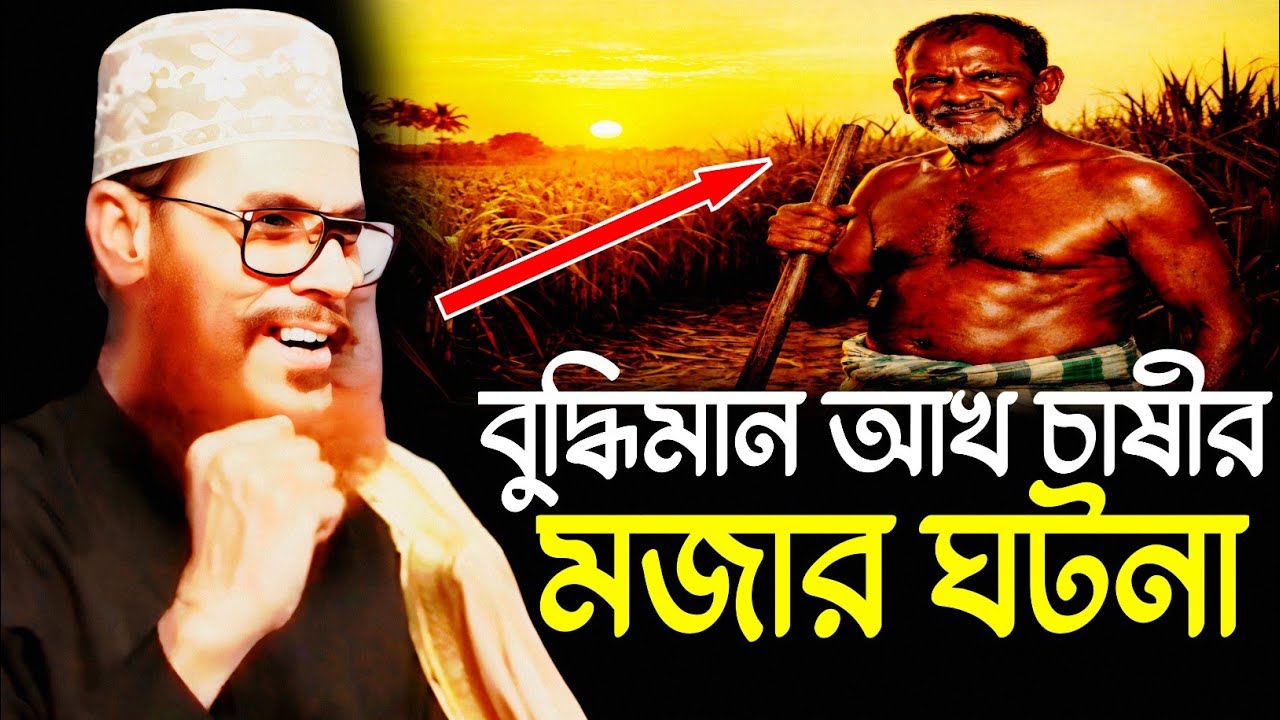 শুনুন বুদ্ধিমান আখ চাষীর মজার এক ঘটনা ওয়াজ | দেলাওয়ার হোসাইন সাঈদী Delwar Hossain Sayeedi Tafsir