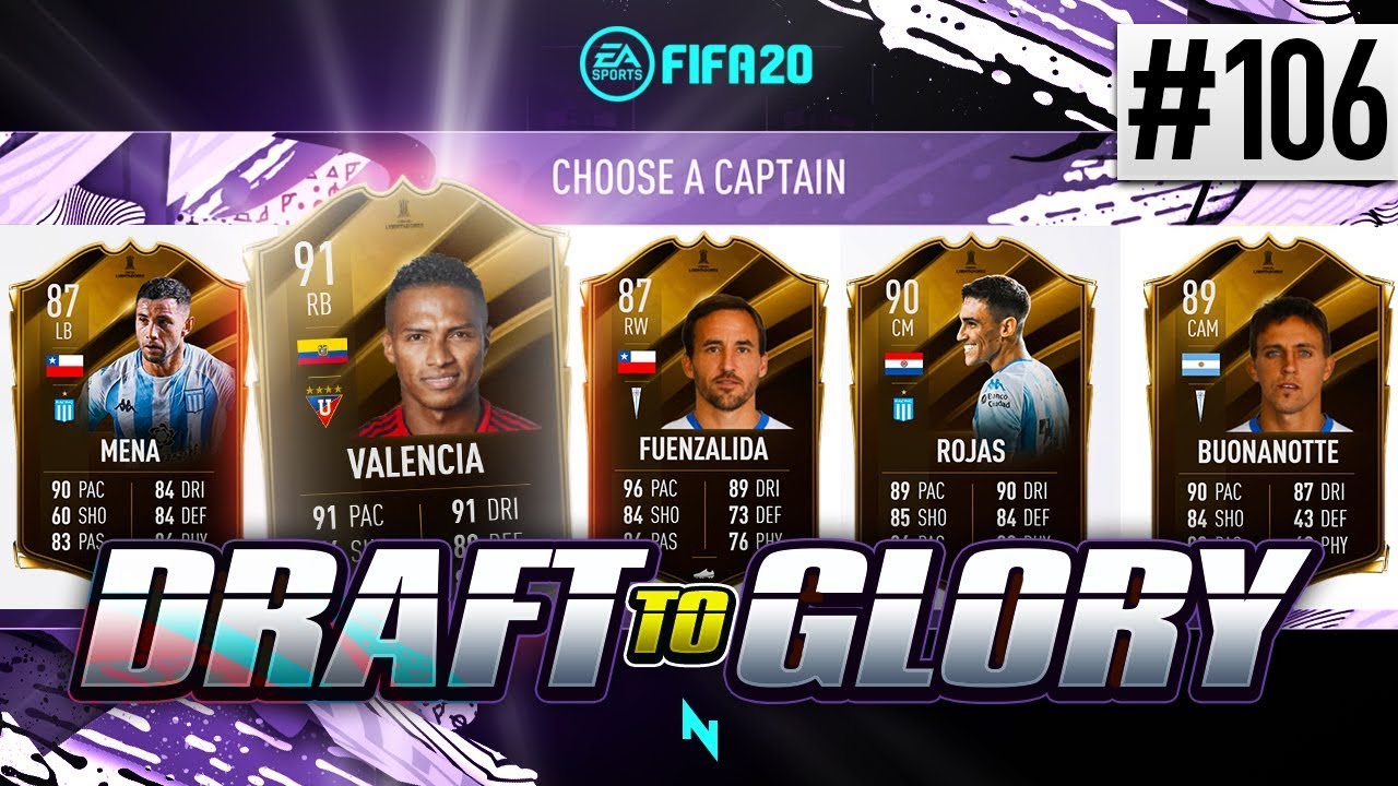 5 LIBERTADORES PLAYERS! - FIFA20 - ULTIMATE TEAM DRAFT TO GLORY #106