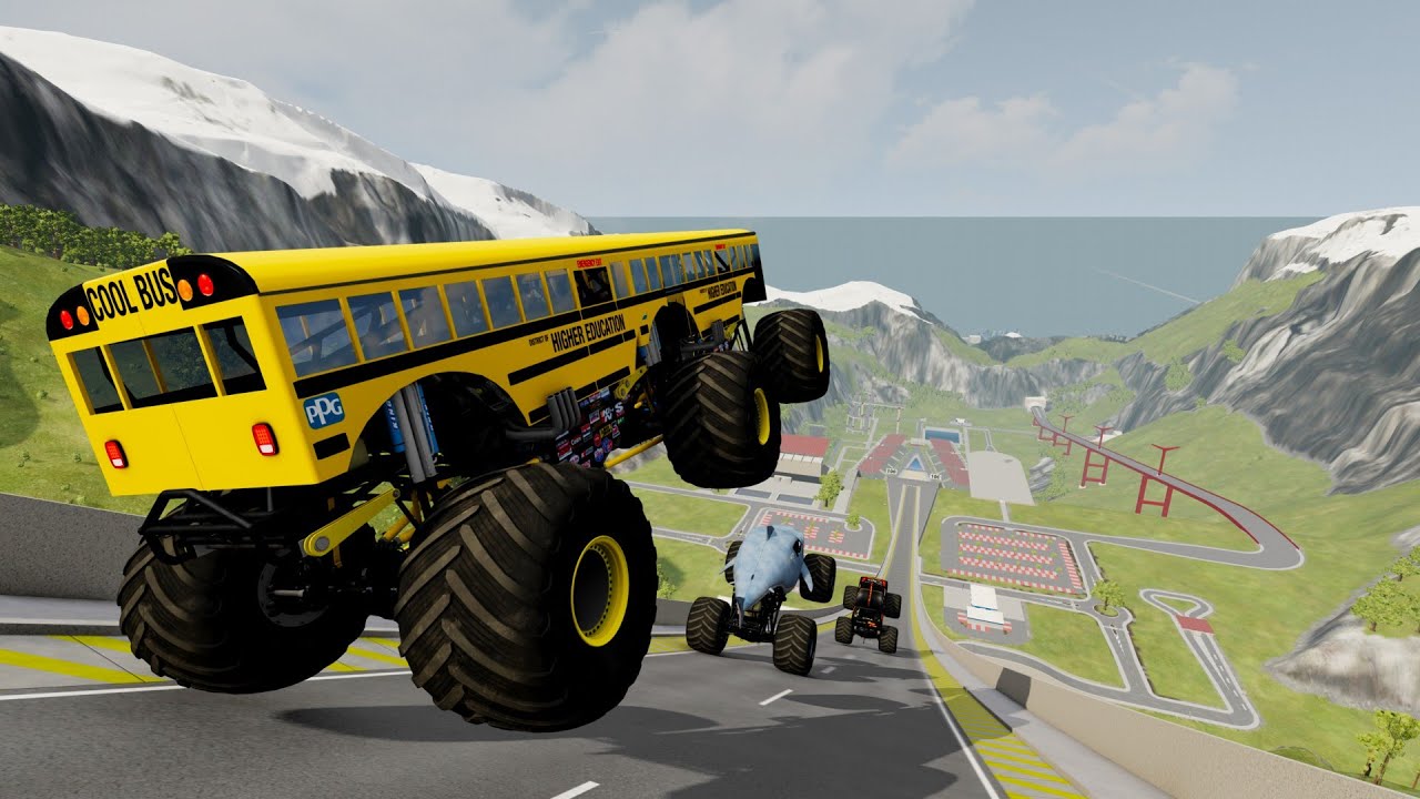 100 MPH Crash Test – BeamNG.drive Realism Test #055😱😱😱