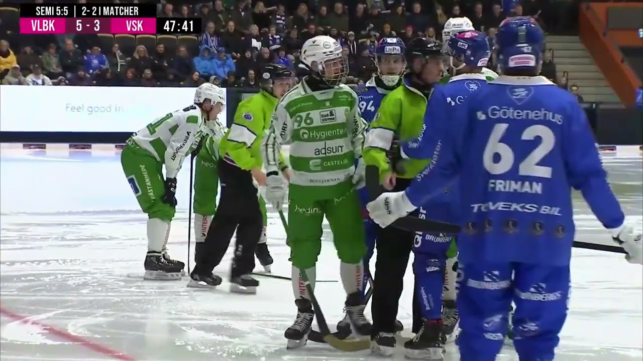 Viléns tackling utlöser bråk och Hammarberg ger igen
