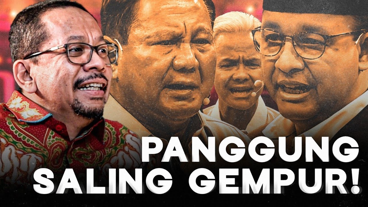 Anies Dan Ganjar Kompak Serang Prabowo Ft. Qodari
