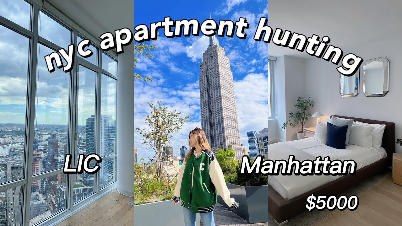 NYC Apartment Hunt | Manhattan vs. lic | Timeline & Tips🗽 纽约留学看房记｜租房攻略