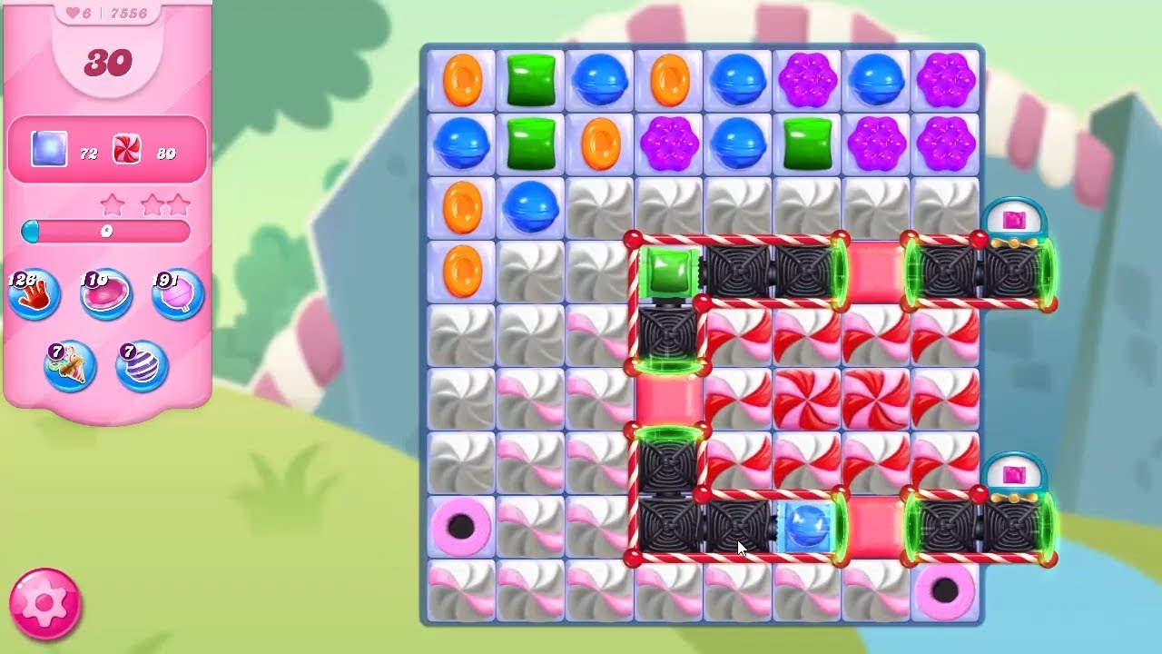 Candy Crush Saga LEVEL 7556 NO BOOSTERS