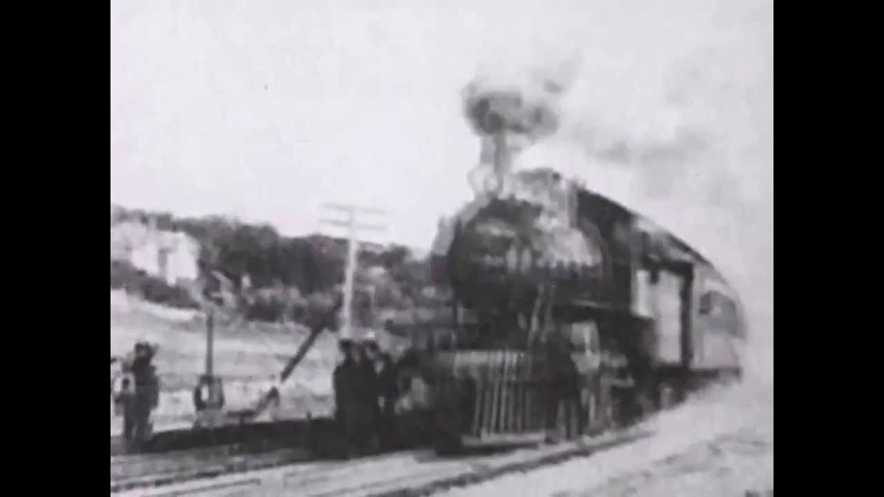 Thomas Edison, Train Films 1897-1906, Historic American Steam Trains - HD