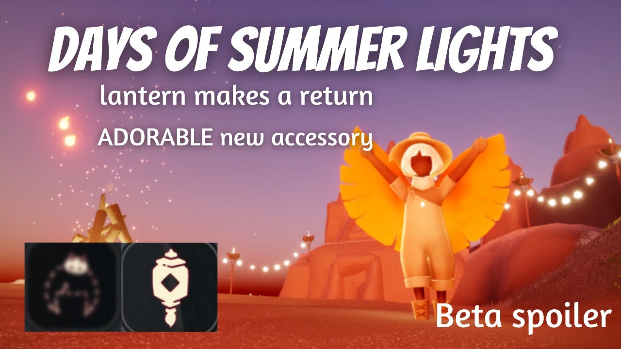 [BETA] CUTEST Upcoming Accessory in Days of Summer Lights Event | Sky: CotL | nastymold