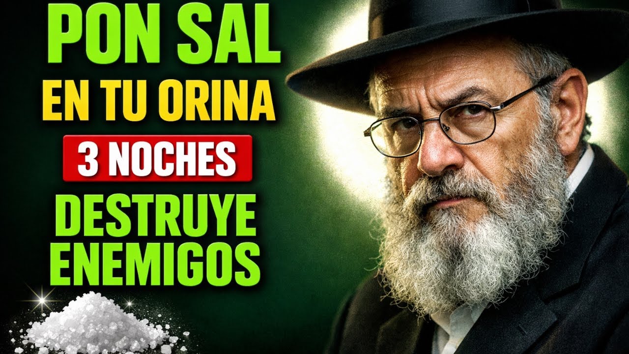 Destruye a Tus Enemigos SIN Enfrentarlos — El Secreto de la Sal y la Orina