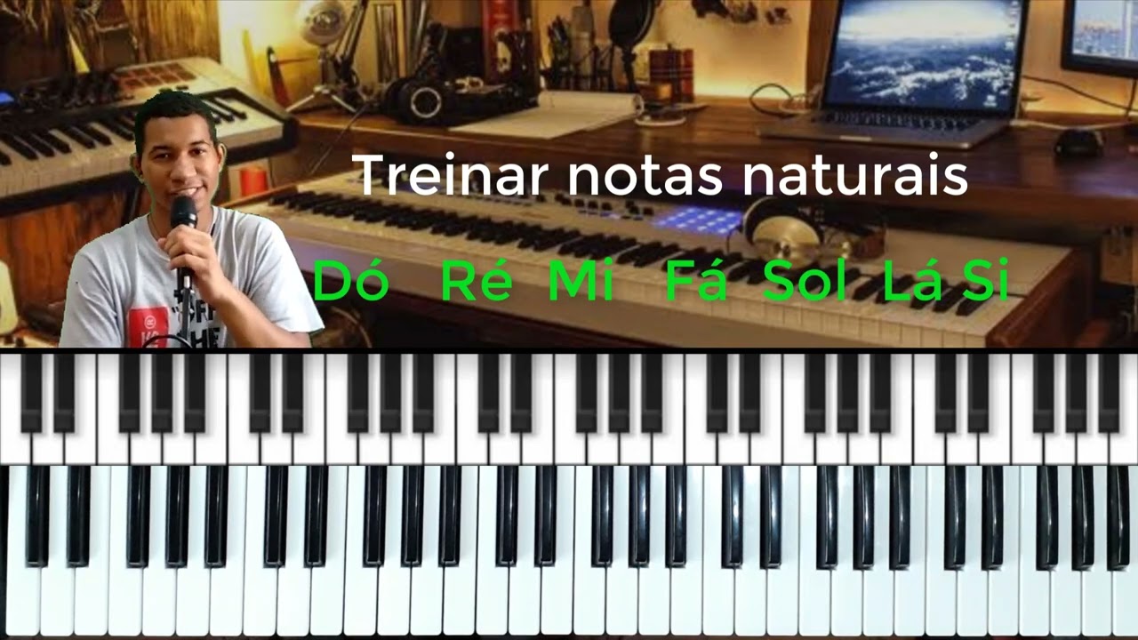 Como Tirar Musicas de Ouvido Exercício no Teclado - TALES SILVA