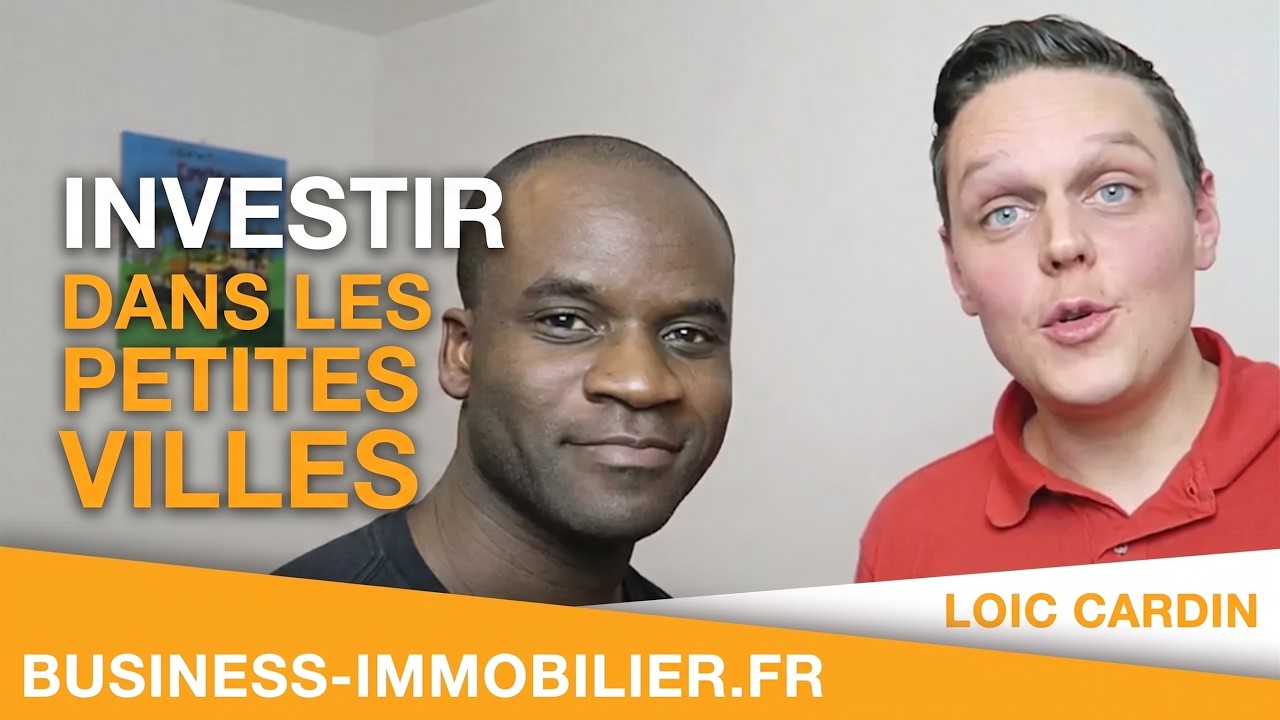 Investir dans les petites Villes avec Anicet Honvo