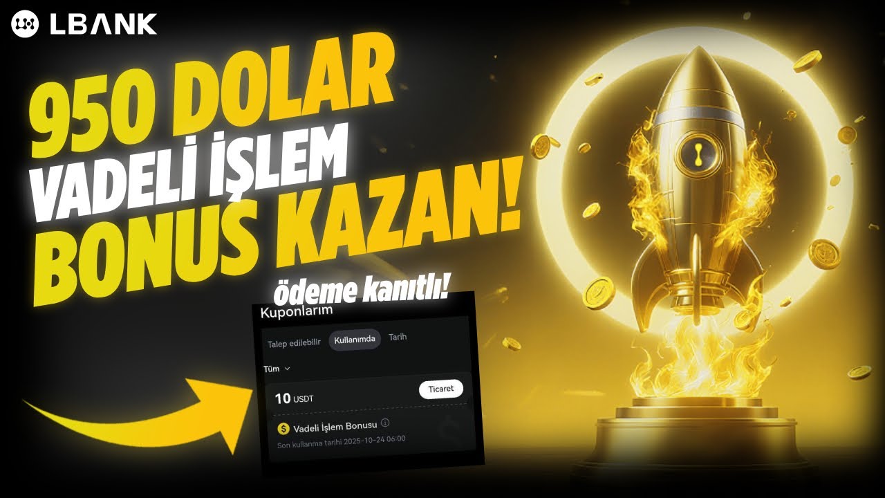 LBank 950 Dolar Vadeli İşlem Bonus Kazan!