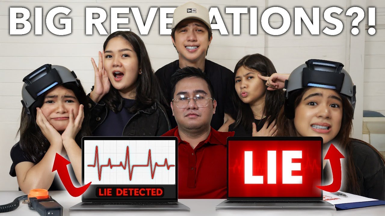 REAL LIE DETECTOR Test! (With Siblings) | Ranz and Niana