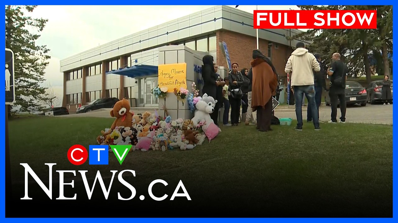 Память погибших детей почтили на траурном бдении | CTV News Calgary в 18:00 от 8 мая 2026 г.