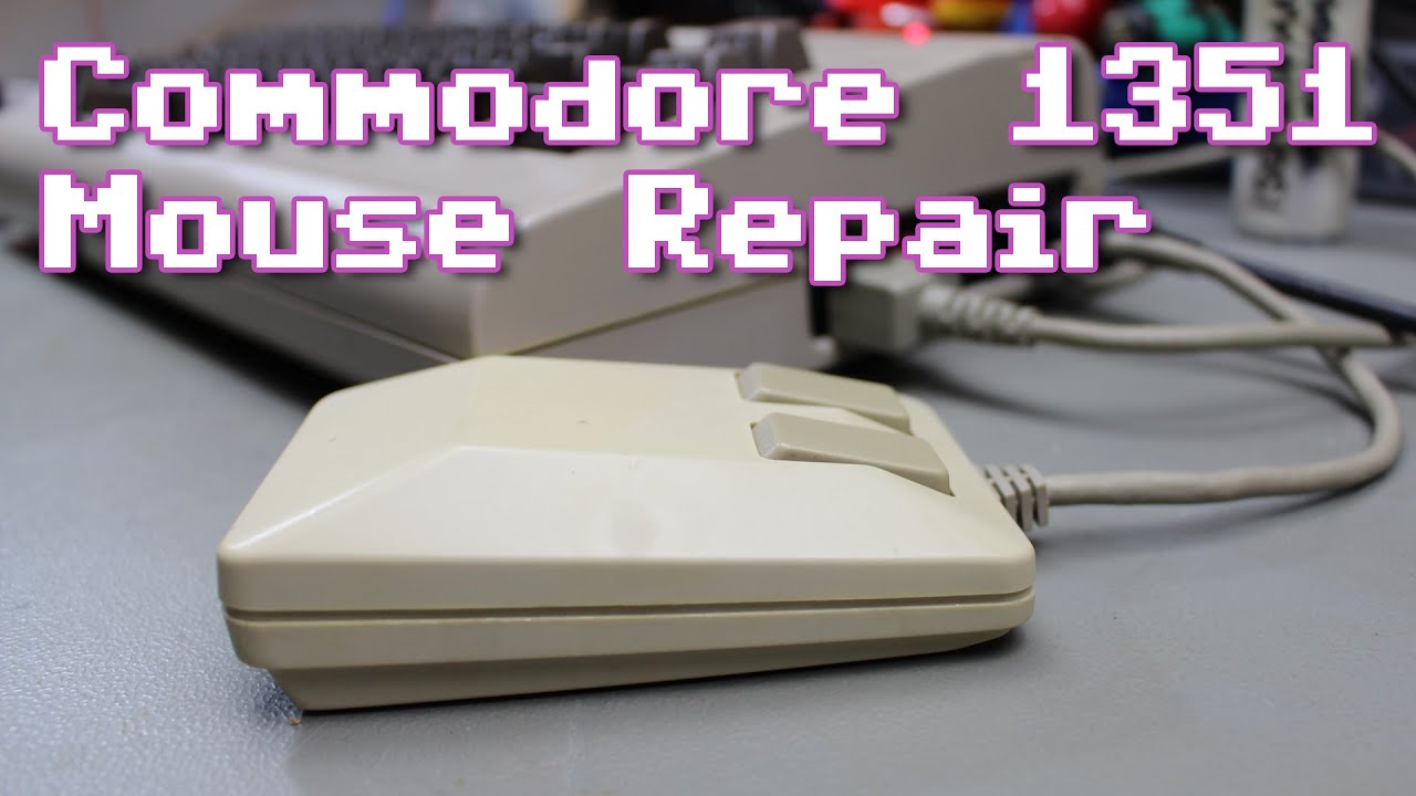 Commodore 1351 Mouse Repair