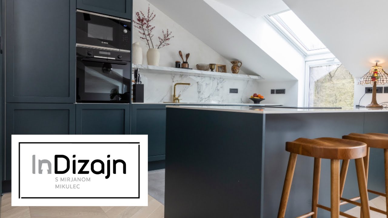 BLIC: kuhinja u odlično iskorištenom potkrovlju (InDizajn & Mirjana Mikulec)