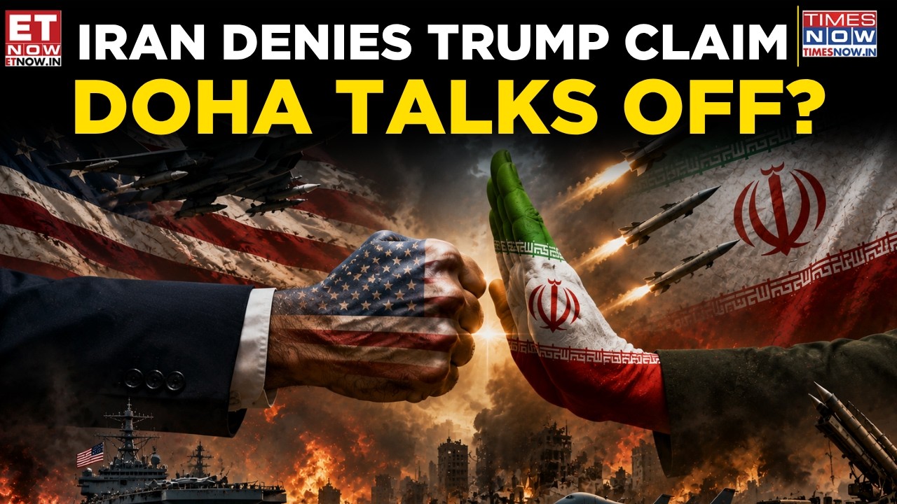 Trump Claims Doha Talks, Iran Snubs! Is the Middle East Ceasefire a Mirage? | World News | ET Now