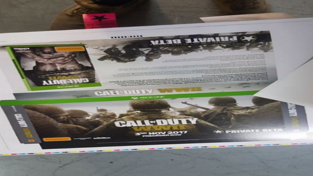 Call Of Duty WWII: Poster LEAKED - Private Beta, Official Release Date, CO-OP Information & MORE!!!
