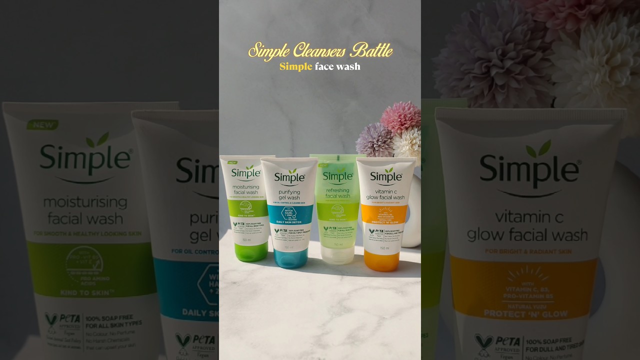 Which Simple Face Wash is Right for You? #notsponsored 👀✨