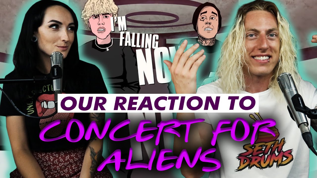 Wyatt and @lindevil React: Concert For Aliens by Machine Gun Kelly