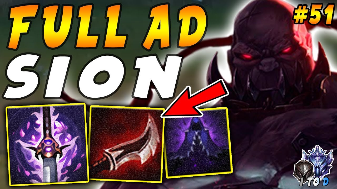 Full Lethality + AD SION TOP = Insane One Shots! Challenger Thebausffs Build | Iron IV to Diamond 51