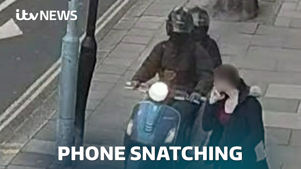Phone thefts on the rise as new risk warnings issued | ITV News