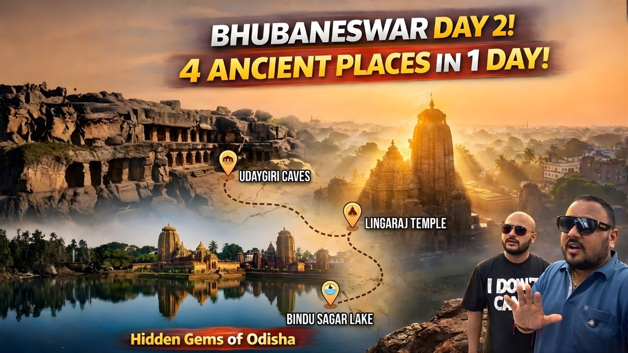We Explored 4 Amazing Places in Bhubaneswar in One Day!