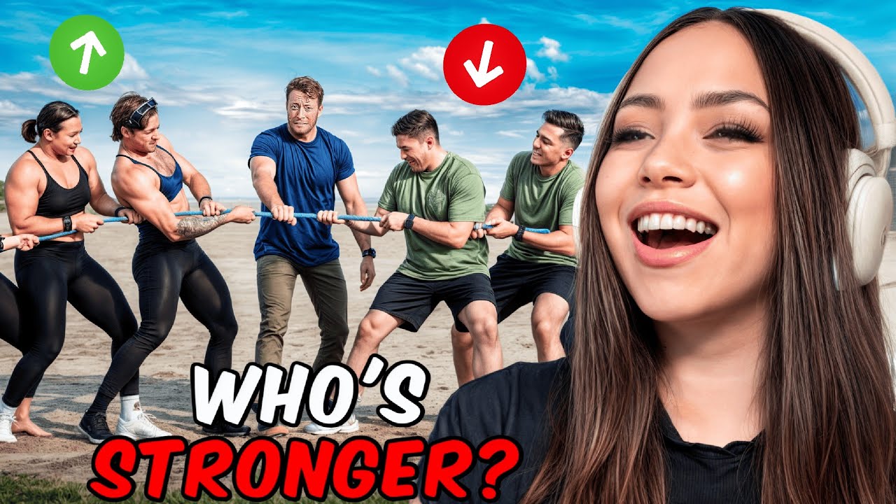 Fit Chicks vs Average Joes – WHO’S REALLY STRONGER?