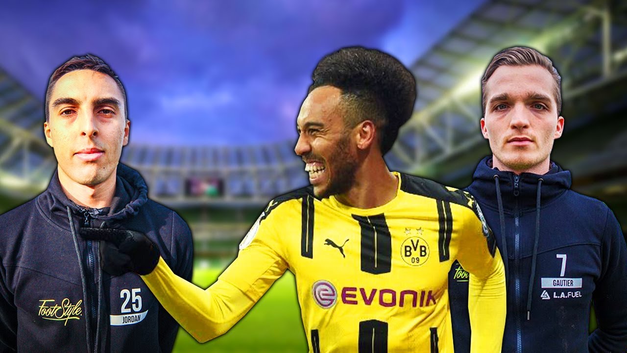 JORDAN VS GAUTIER - AUBAMEYANG CHALLENGE