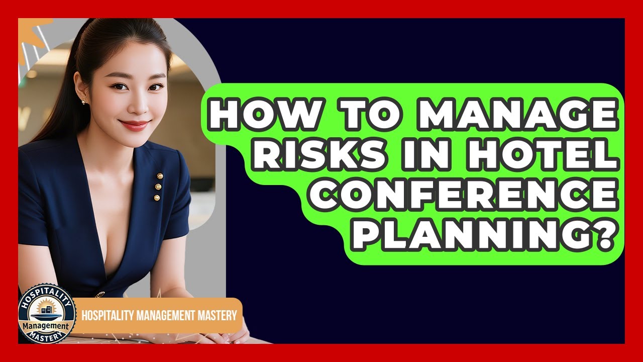 How To Manage Risks In Hotel Conference Planning? - Hospitality Management Mastery