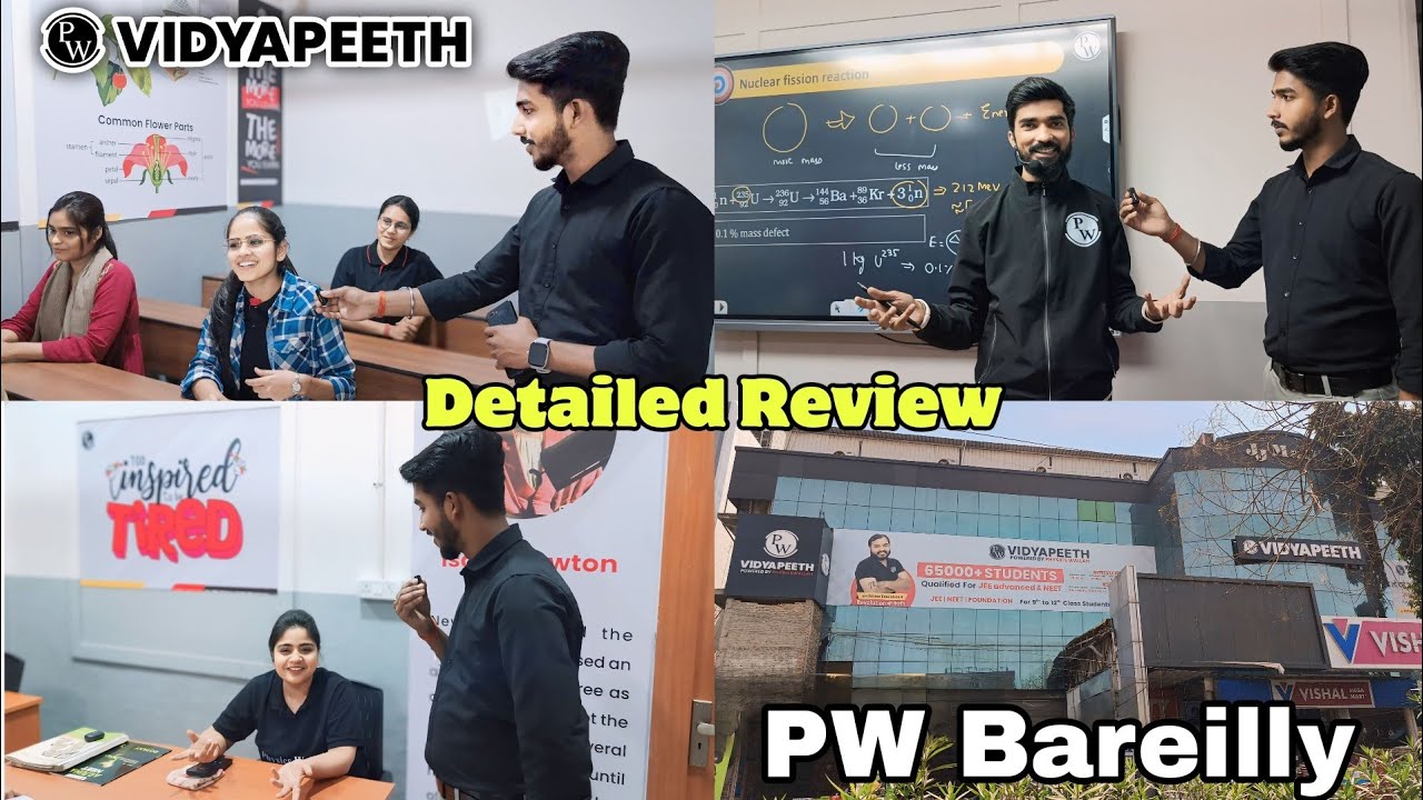 PW Vidyapeeth Bareilly | Honest Review | PW Vidyapeeth Offline Centre Detailed Review 2024