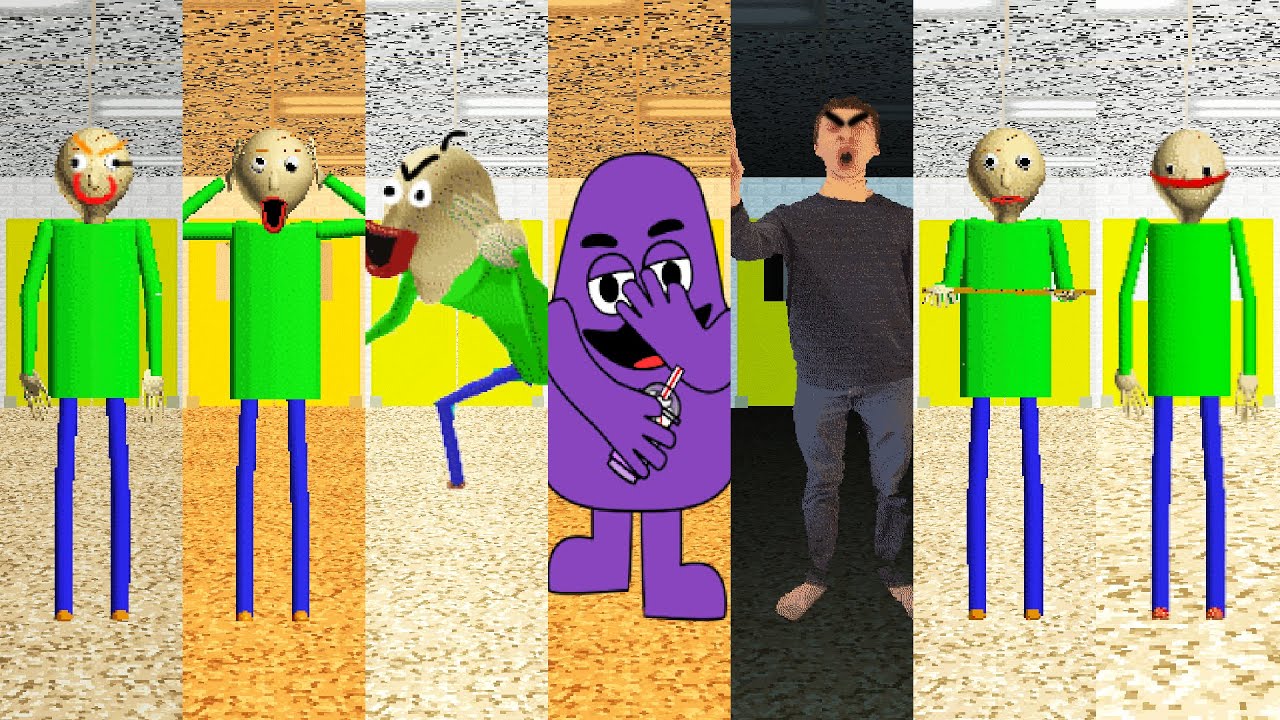 Everyone is Baldi's Crazy Mods - ALL PERFECT!
