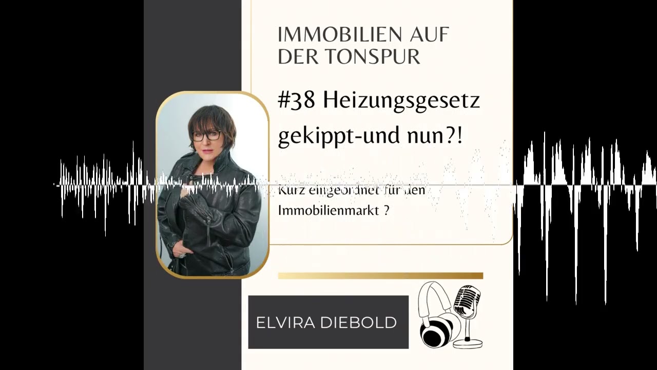 Heizungsgesetz gekippt- und nun? - Elvira Diebold: Immobilien auf der Tonspur