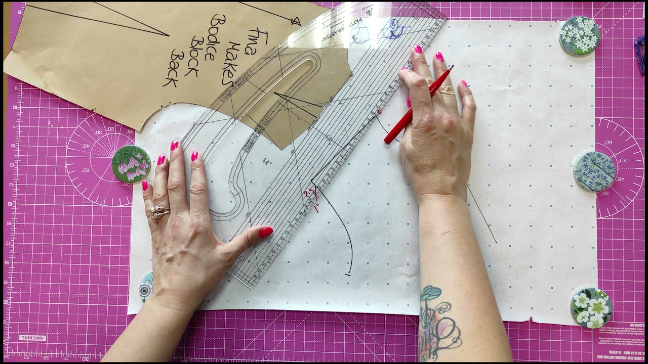 Statement Collar Tutorial- Pattern Drafting Flat Collar- Peter Pan Collar