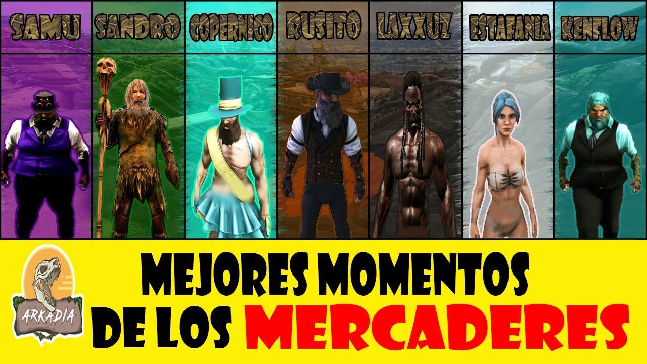 Mejores momentos de los MERCADERES de ARKADIA #1 | Besos y gritos