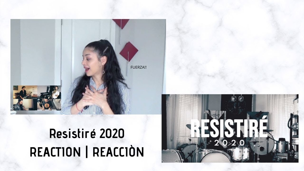 RESISTIRÉ 2020 - Video Oficial REACCIÓN | REACTION #Resistiré