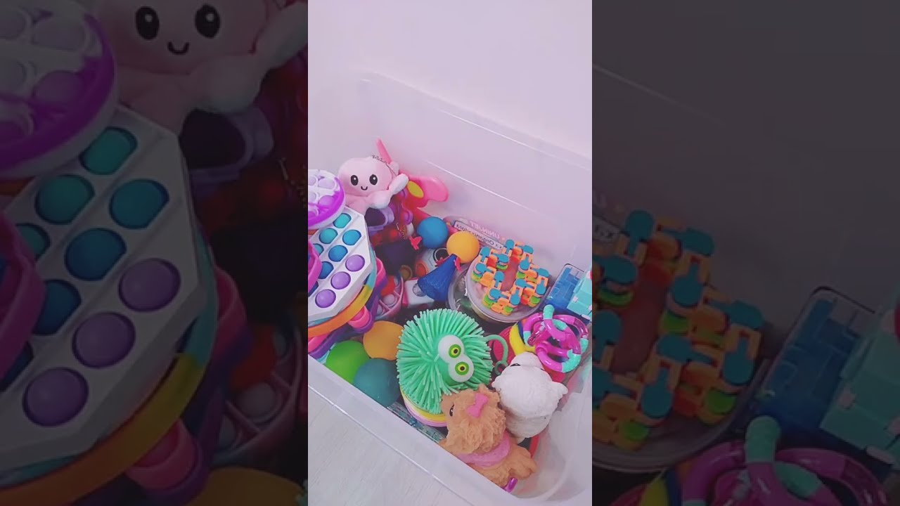 ✅Fidget Toys | Organizando meus Fidget Toys #Shorts #Fidgettoys #Viraldotiktok
