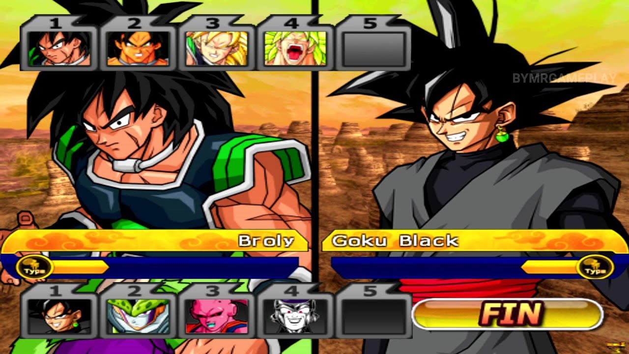 Broly DBS vs Villanos | Dragon Ball Z Budokai Tenkaichi 3 Latino