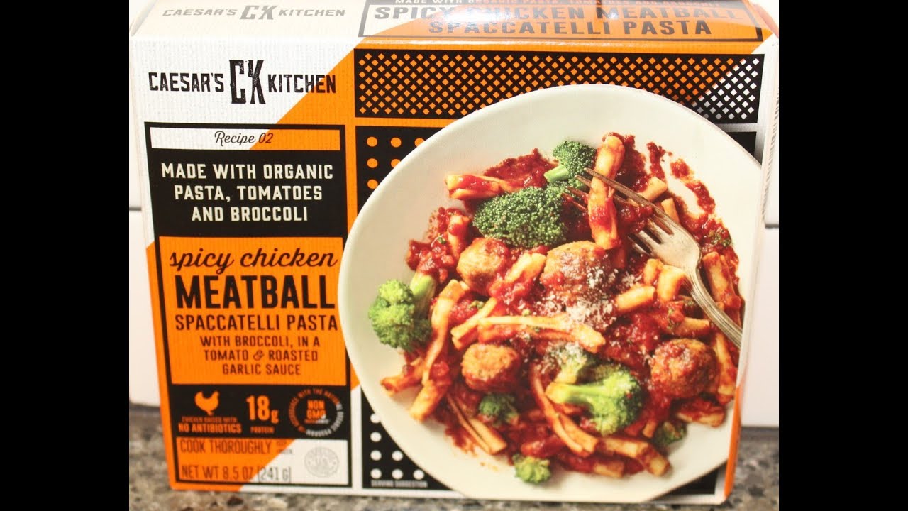Caesar&rsquo;s Kitchen: Spicy Chicken Meatball Spaccatelli Pasta Review