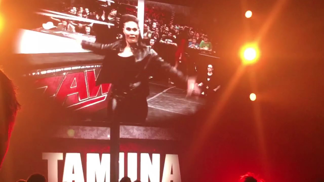 Tamina Snuka - Entrance - WWE Live Aberdeen