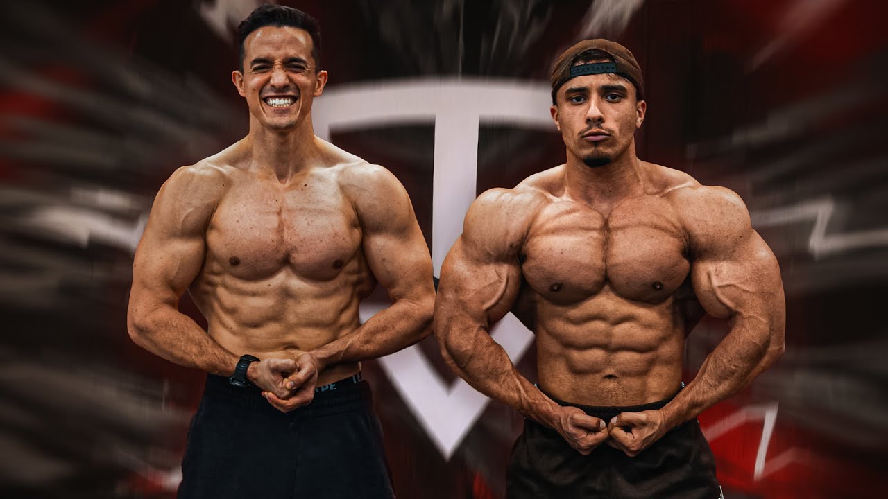 TIBO INSHAPE IMPRESSIONNÉ PAR MON PHYSIQUE ! ( Entraînement pectoraux en immersion )