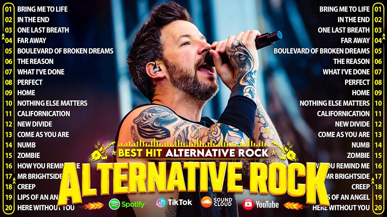 Slow Rock Alternative Rock in 2000s || Simple Plan, Hoobastank, The Calling, Howie Day, Linkin Park