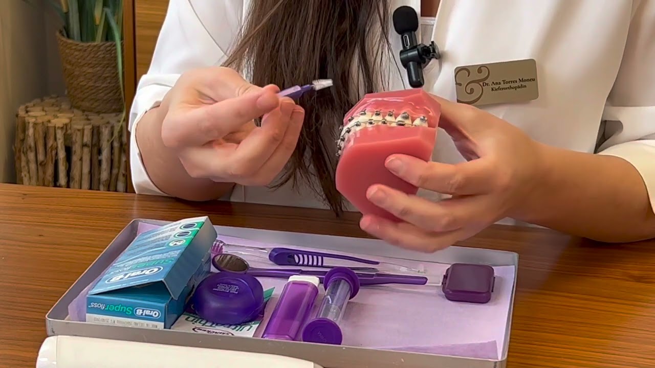 Optimale Mundhygiene mit fester Zahnspange - Tipps von der kieferorthopädischen Praxis relax & smile