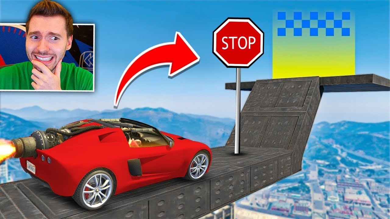 GTA V Online: (impossível) CORRIDA com um TROLL NO FINAL!
