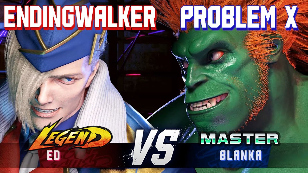 SF6 ▰ ENDINGWALKER (Ed) vs PROBLEM X (Blanka) ▰ High Level Gameplay