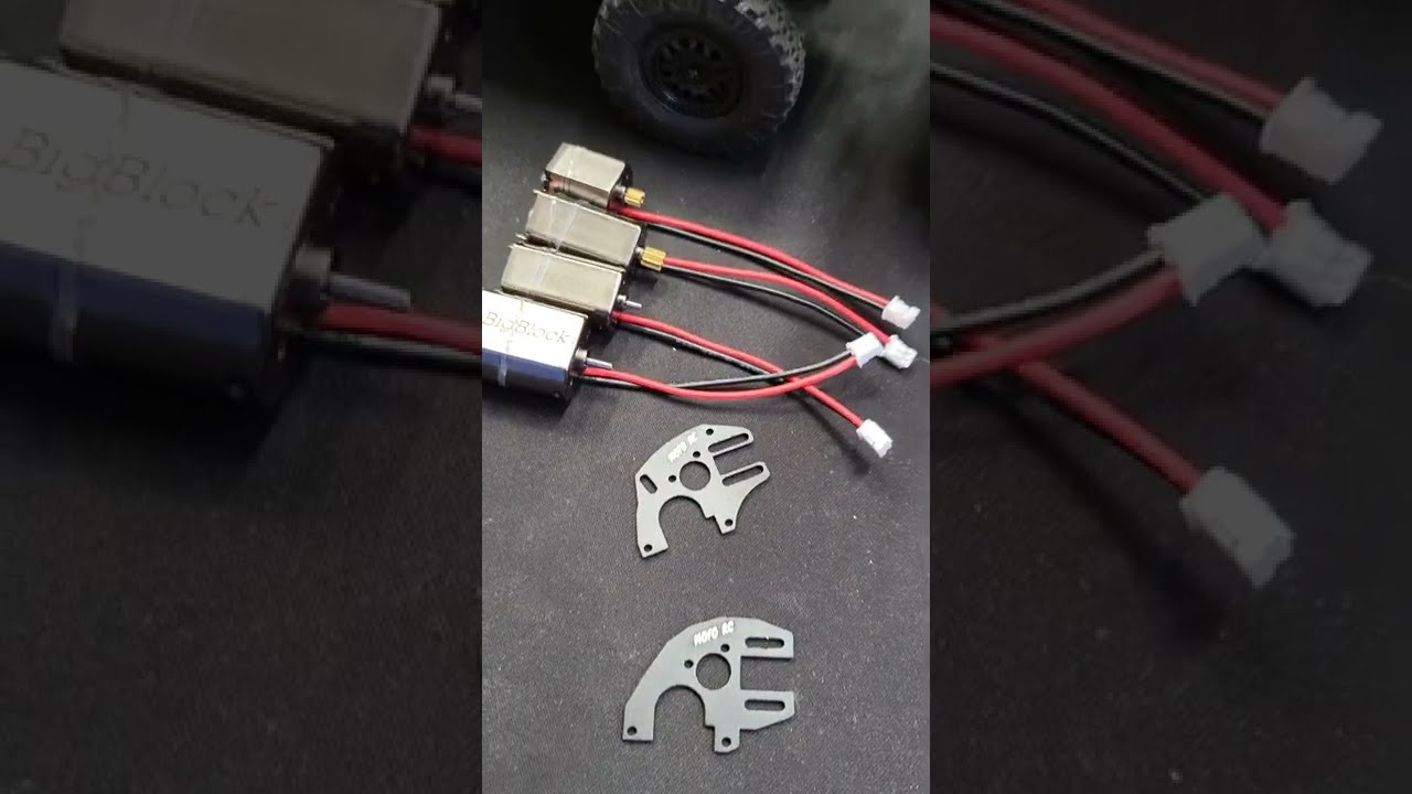Новые коллекторные двигатели для scx24 от Mofo Rc!