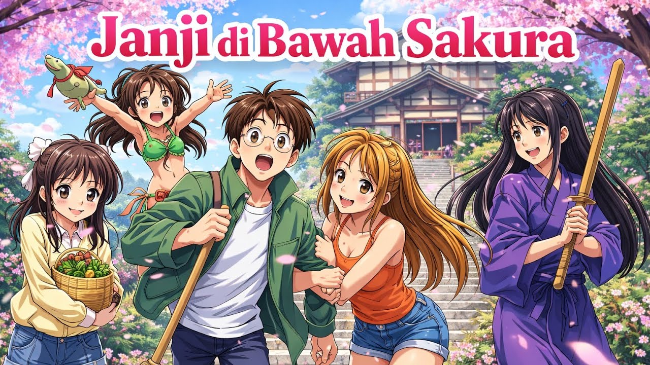Janji di Bawah Sakura | Original Anime Song (Inspired By Love Hina)