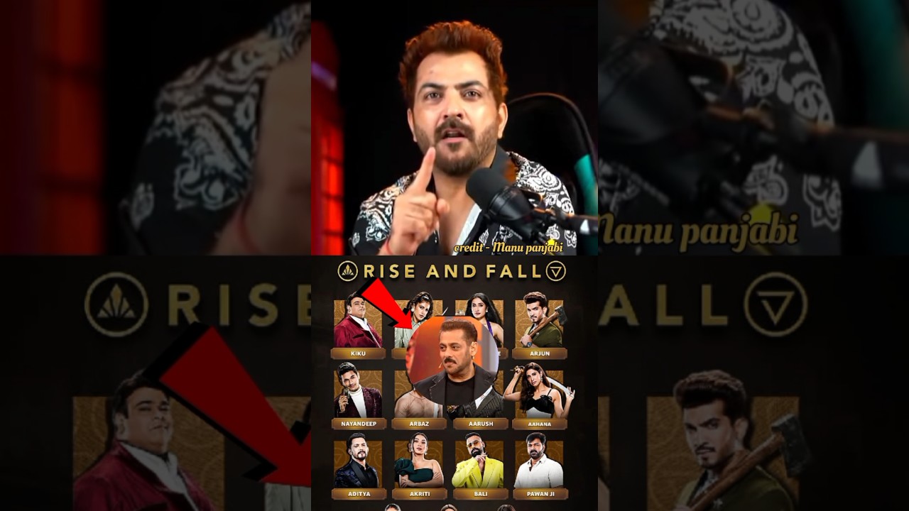 Salman Khan best Host 😎 #salmankhan #riseandfall #biggboss #biggboss19 #host