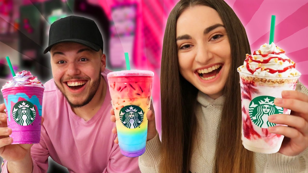 OCHUTNÁVÁME TIKTOK STARBUCKS DRINKY! ✨ w/Porty