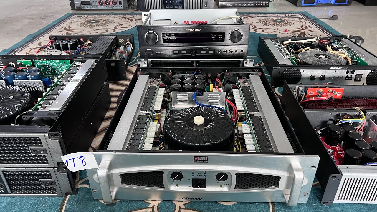Extremely rare 4000W harman super amplifier, 1.8 tons/unit of American amplifier liquidation - 09...