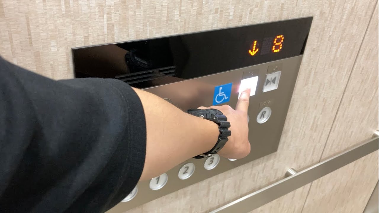 【鏡張りがなくなる】浜松駅ビルメイワンのエレベーター/Hamamatsu Station Building May One Elevator〜2022〜