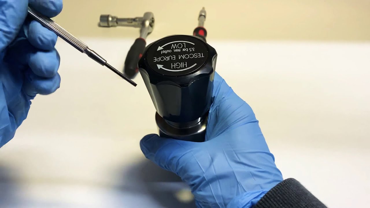 TESCOM Druckminderer im Druckbereich begrenzen