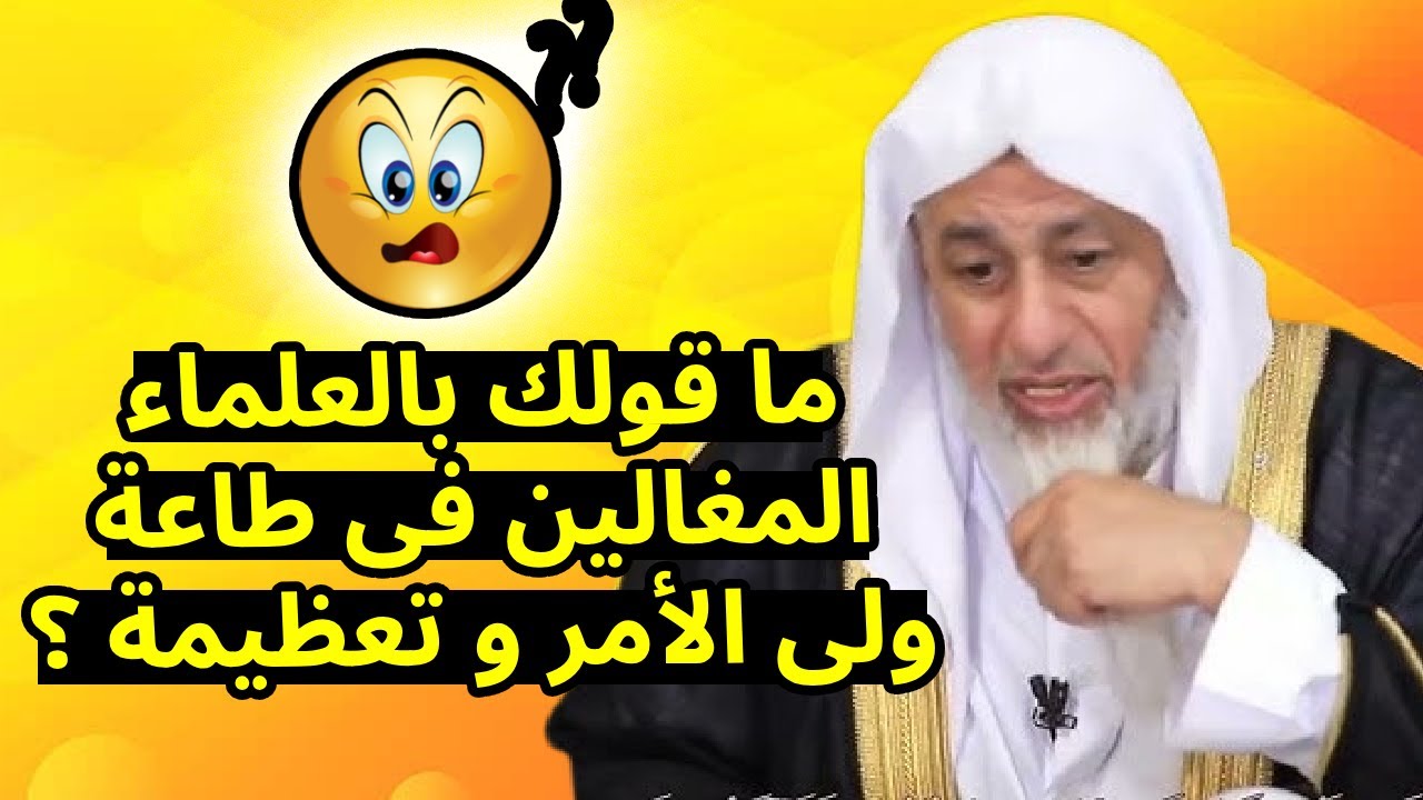 ما رأيك بالعلماء المغالين بطاعة ولى الأمر ؟ الشيخ مصطفى العدوى 📖⚖️🧠